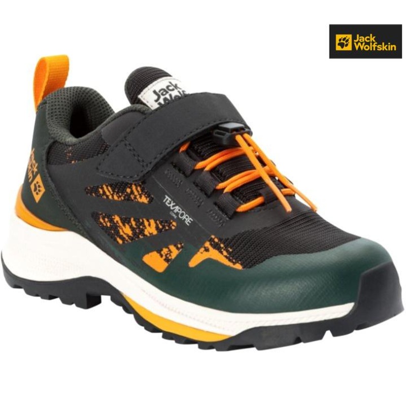 Jack Wolfskin Boy’s Multicolor Hiker Tex Low K Sneakers |Jack Wolfskin in Lebanon