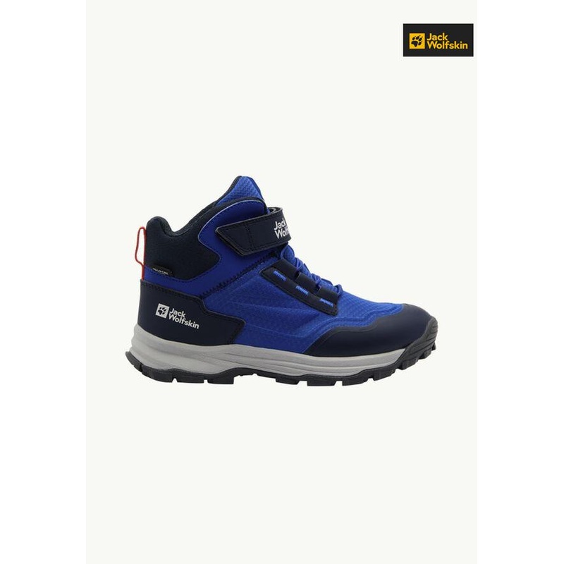 Jack Wolfskin Boy’s Navy Cyrox Texapore Mid K Sneakers |Jack Wolfskin in Lebanon