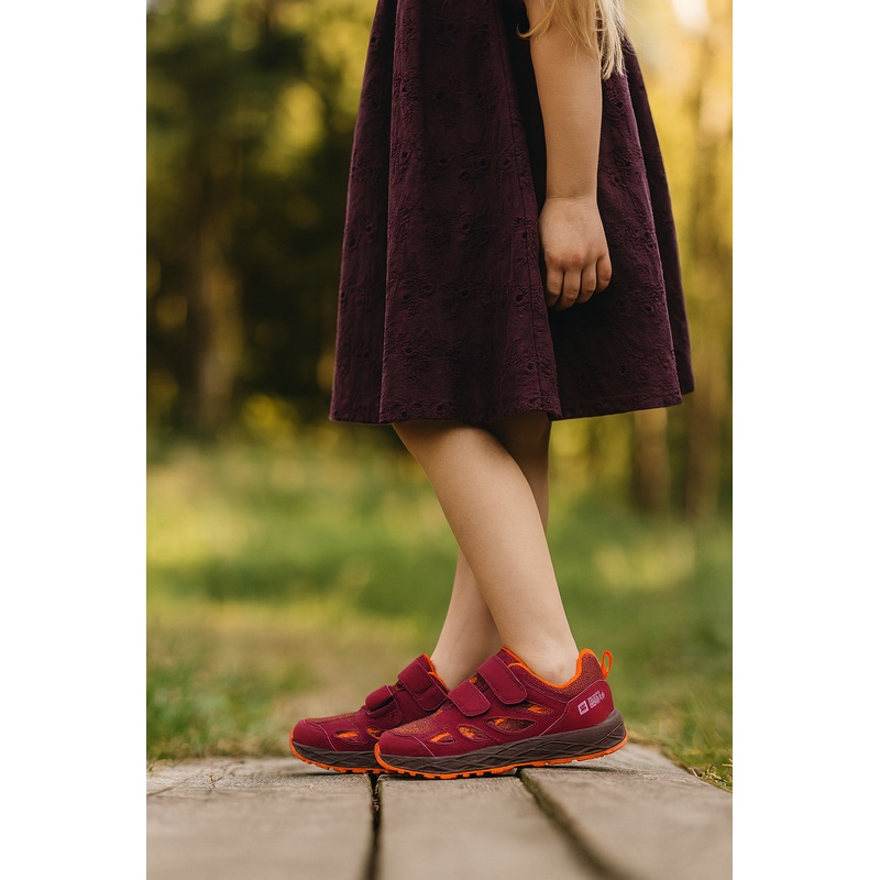 Jack Wolfskin Girl’s Fuchsia Woodland 2 Texapore Sneakers |Jack Wolfskin in Lebanon