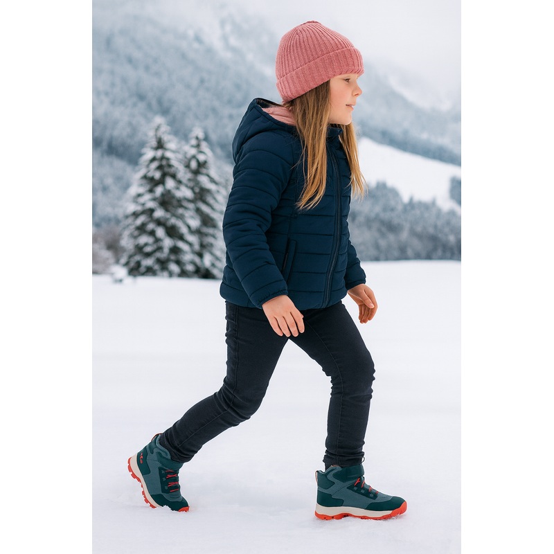 Jack Wolfskin Girl’s Green Cyrox Texapore Mid K Sneakers |Jack Wolfskin in Lebanon