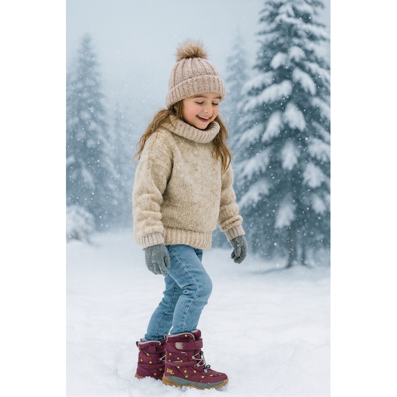 Jack Wolfskin Girl’s Purple Smiley World Texapore High VC K Boots |Jack Wolfskin in Lebanon