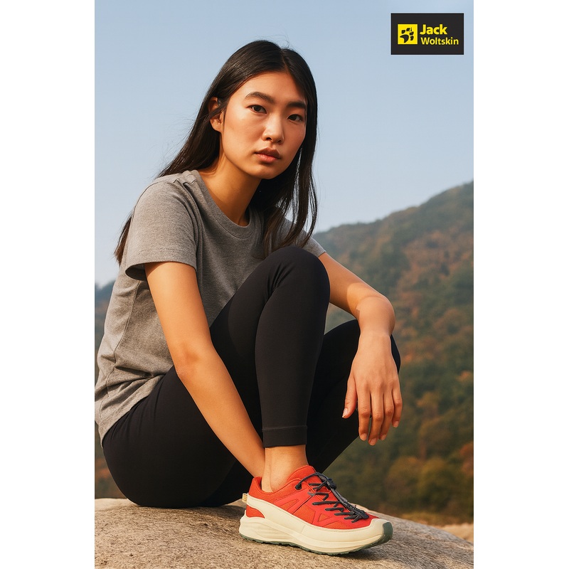 Jack Wolfskin Girl’s Sunset Coral Villi Low K Sneakers  |Jack Wolfskin in Lebanon