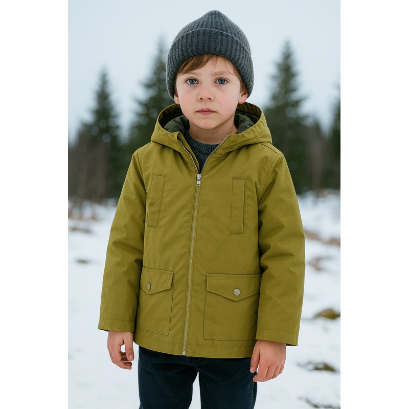 Terranova Boy’s Khaki Button Jacket |Terranova  in Lebanon