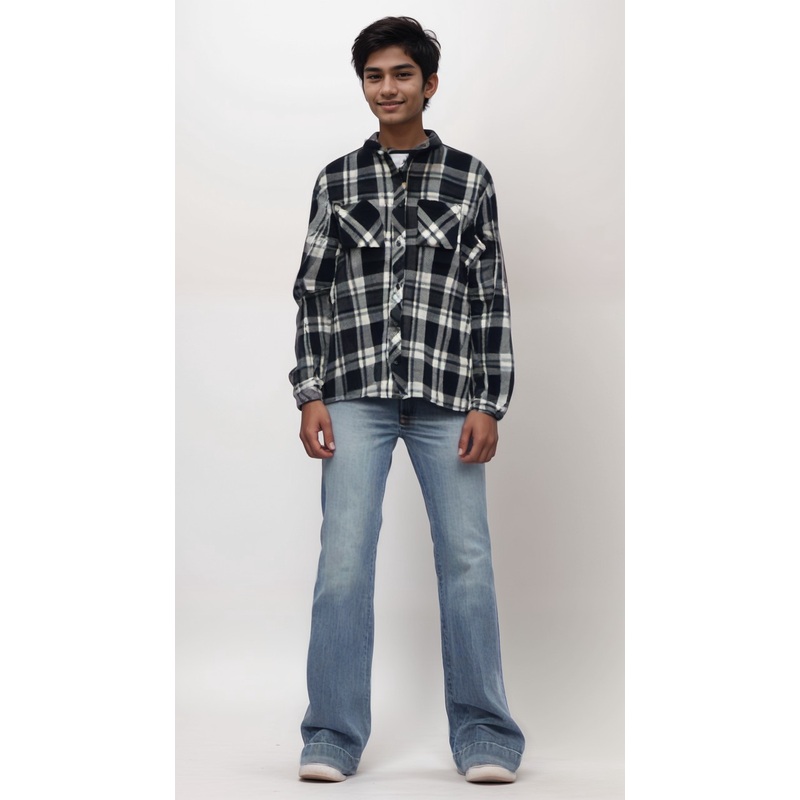 Terranova Boy’s Multicolor Hooded Shirt | Terranova In Lebanon