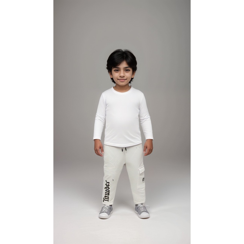 Terranova Boy’s White Sweatpants  | Terranova In Lebanon