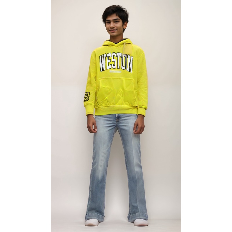 Terranova Boy’s Yellow Long-Sleeve Hoodie |Terranova in Lebanon