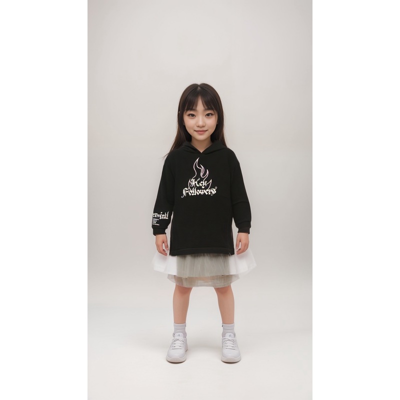 Terranova Girl’s Black Long-Sleeve Dress |Terranova  in Lebanon