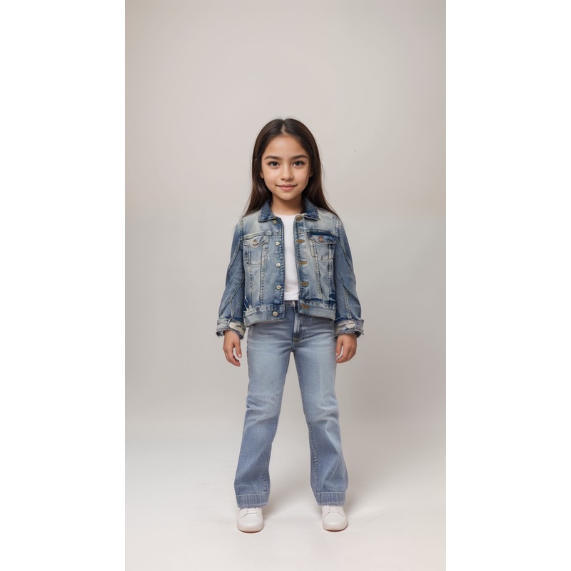Terranova Girl’s Denim Blue Jacket  |Terranova In Lebanon