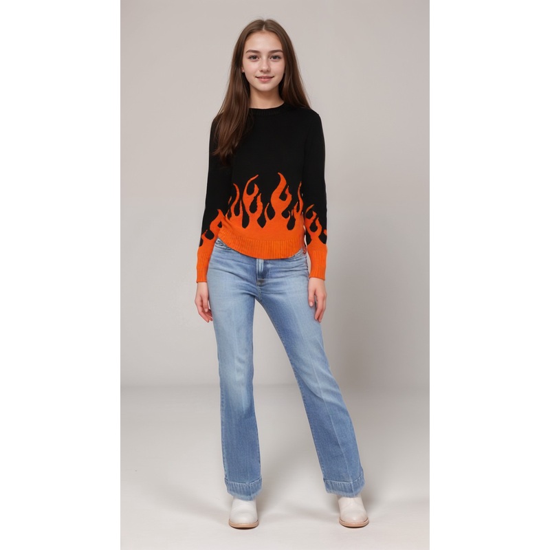 Terranova Girl’s Multicolor Long-Sleeve Sweatshirt  |Terranova  in Lebanon