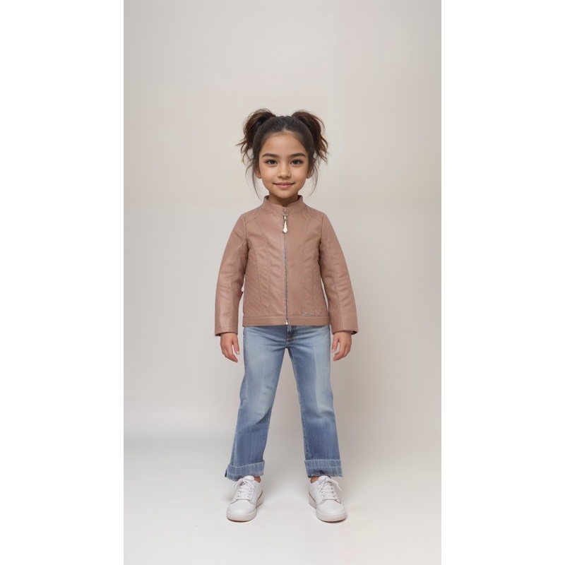 Terranova Girl’s Pink Leather Jacket  | Terranova In Lebanon