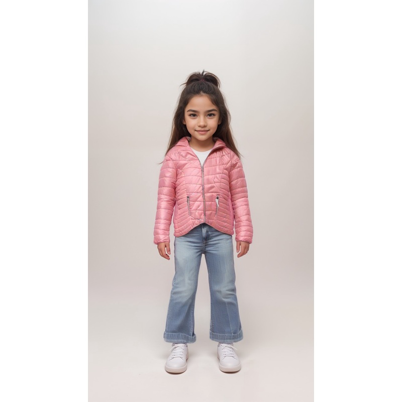 Terranova Girl’s Pink Puffer Jacket |Terranova  in Lebanon