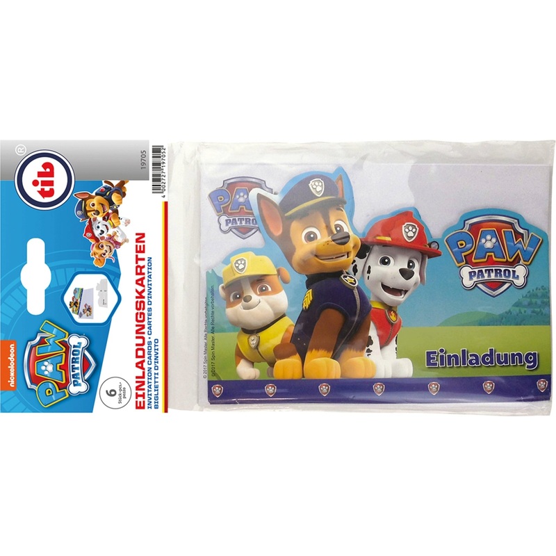 Paw Patrol Invitation Cards |Paw Patrol In Lebanon