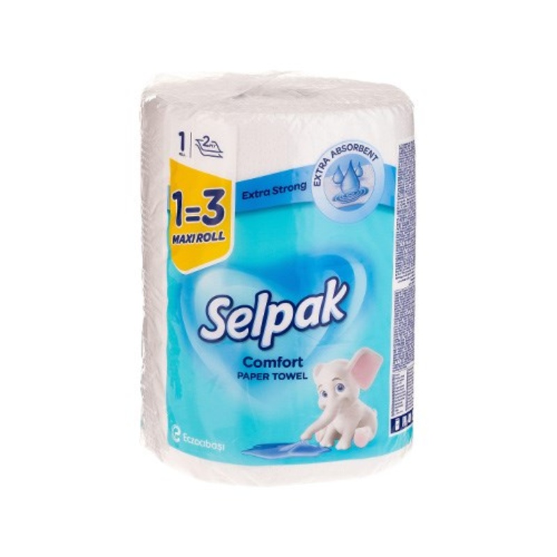 Selpak Comfort kitchen Towel Roll Maxi 1 Count | Selpak In Lebanon