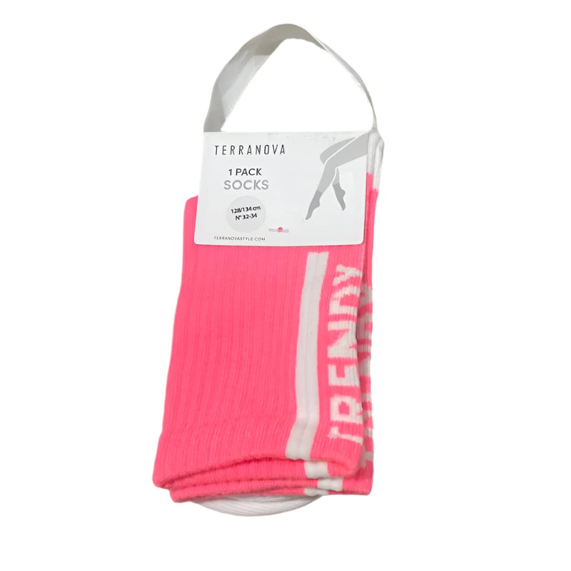 Terranova Girl’s Fuchsia Socks| Terranova In Lebanon