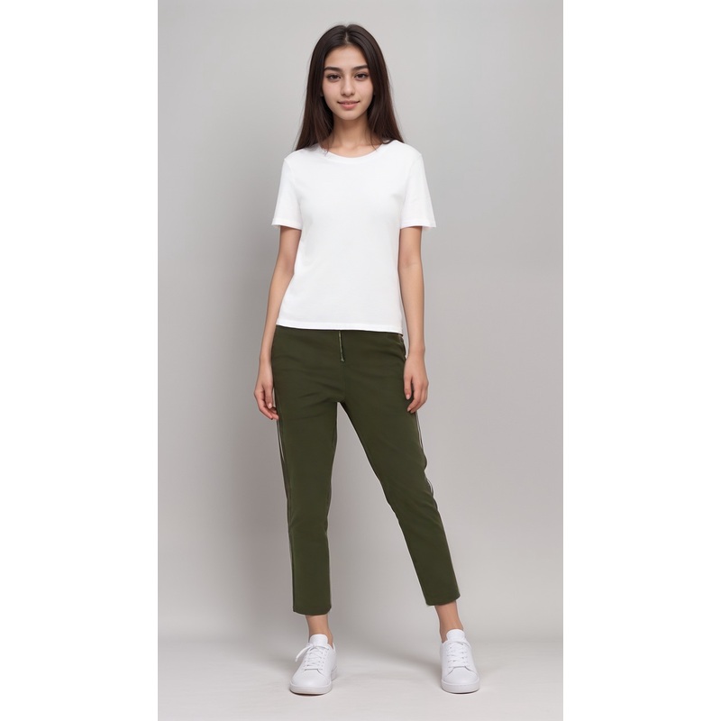 Terranova Girl’s Girl’s Olive Green Straight Pants | Terranova In Lebanon