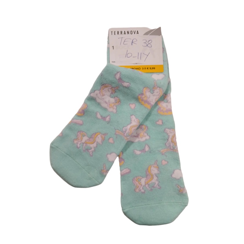 Terranova Girl’s Light Green Printed Socks| Terranova In Lebanon