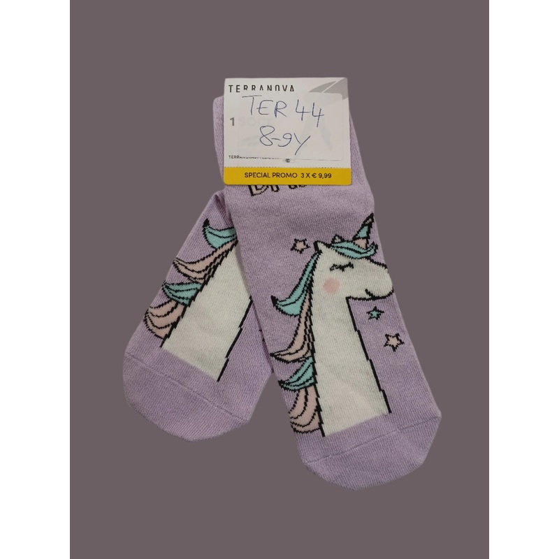 Terranova Girl’s Lilac Printed Socks| Terranova In Lebanon