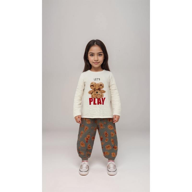 Terranova Girl’s Multicolor Pajama Set  | Terranova In Lebanon