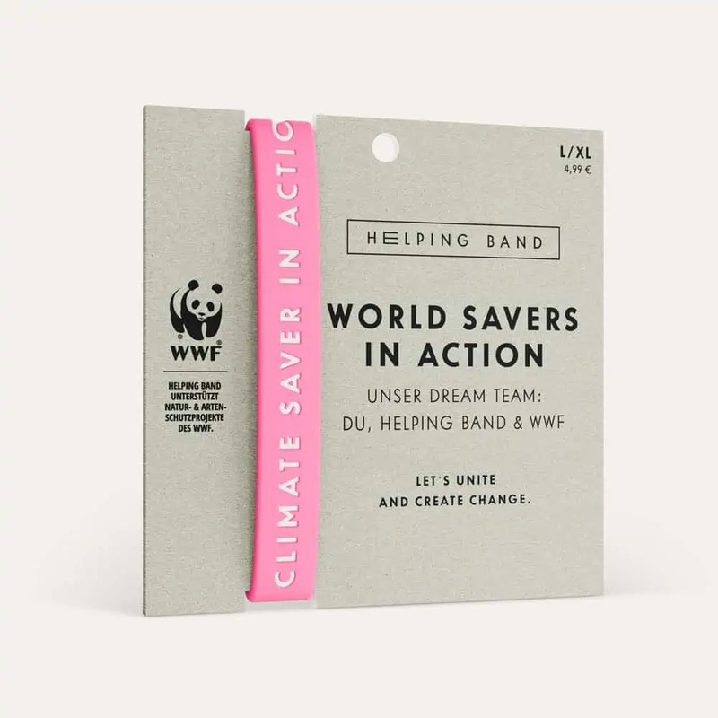 WWF Climate Saver in Action Pink Bracelet |WWF  in Lebanon
