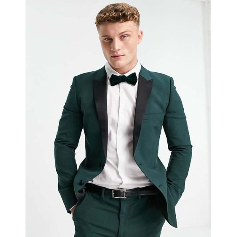 Asos Design Men’s Dark Green Blazer ANF3274