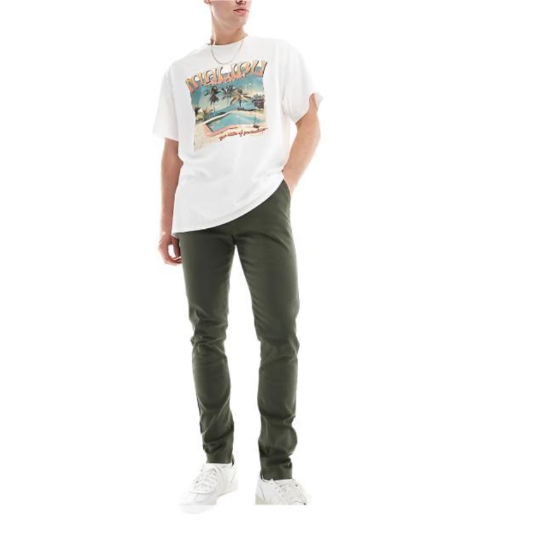 ASOS Design Men’s Khaki Skinny Jeans ANF2320