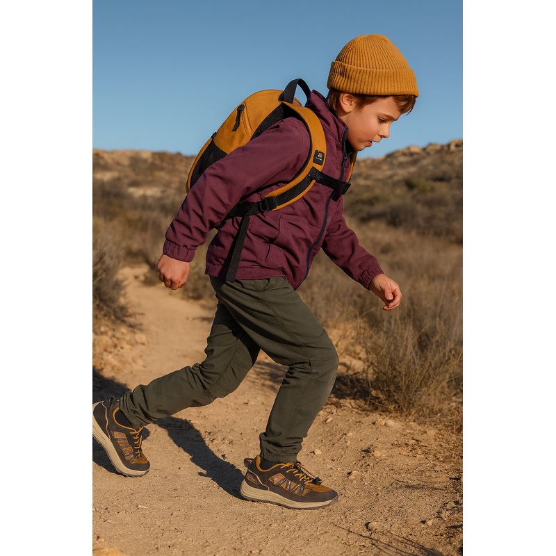 Jack Wolfskin Boy’s Brown Portland 2 Texapore K Sneakers |Jack Wolfskin in Lebanon