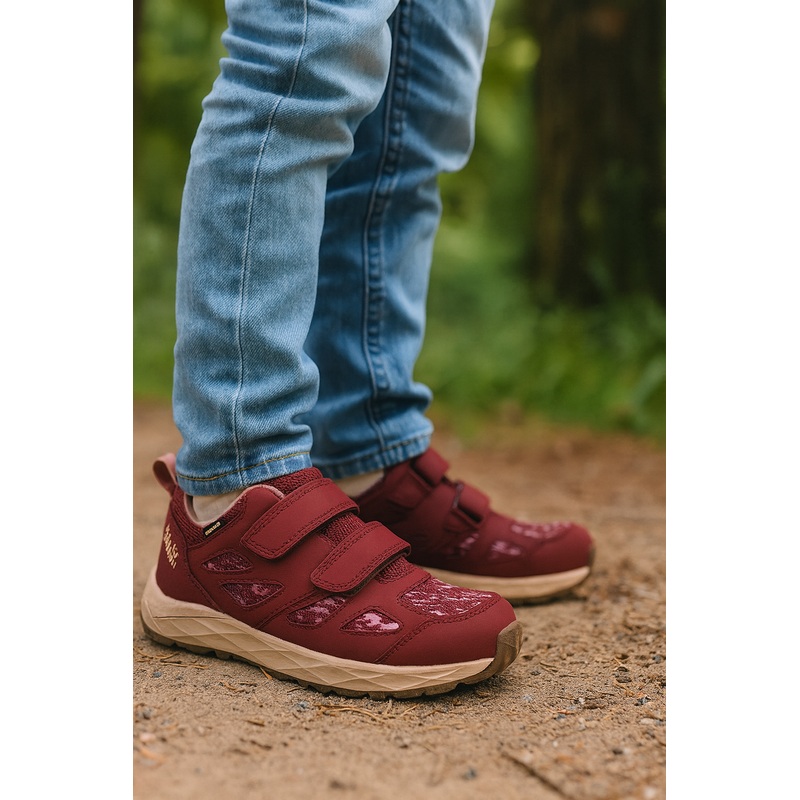 Jack Wolfskin Boy’s Burgundy Woodland 2 Texapore Low VC K |Jack Wolfskin in Lebanon