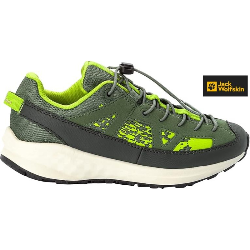 Jack Wolfskin Boy’s Green Wild Sneaker Low K Sneakers |Jack Wolfskin in Lebanon