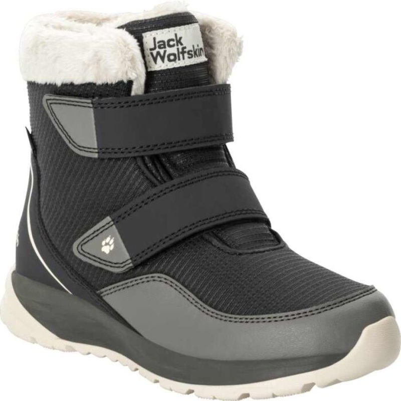 Jack Wolfskin Boy’s Grey Polar Wolf Texapore Mid VC K Boots |Jack Wolfskin in Lebanon