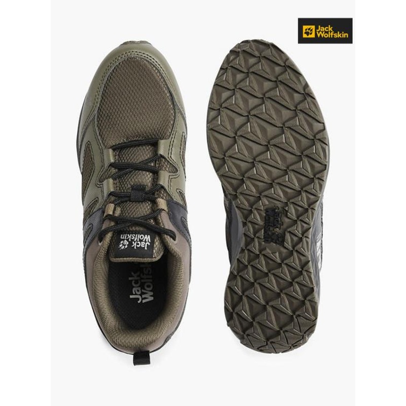 Jack Wolfskin Boy’s Khaki Wolf Striker Low K Sneakers |Jack Wolfskin in Lebanon