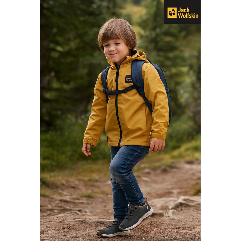 Jack Wolfskin Boy’s Khaki Woodland 2 Texapore Low K Sneakers |Jack Wolfskin in Lebanon