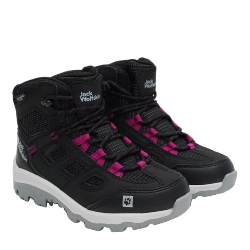 Jack Wolfskin Girl’s Black Vojo Texapore Mid K Sneakers |Jack Wolfskin in Lebanon