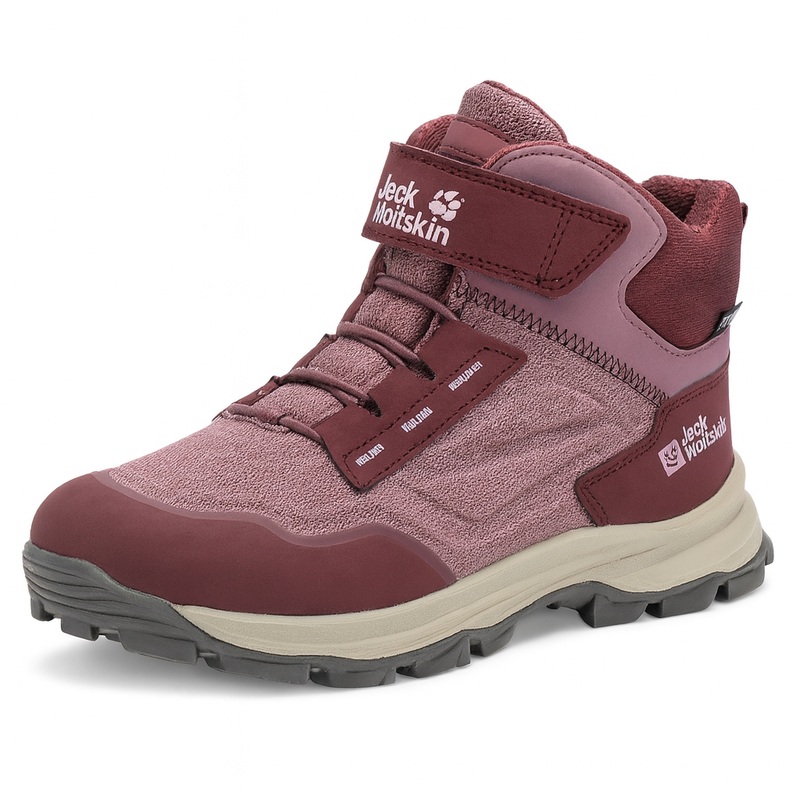 Jack Wolfskin Girl’s Purple Cyrox Texapore Mid w K Sneakers |Jack Wolfskin in Lebanon
