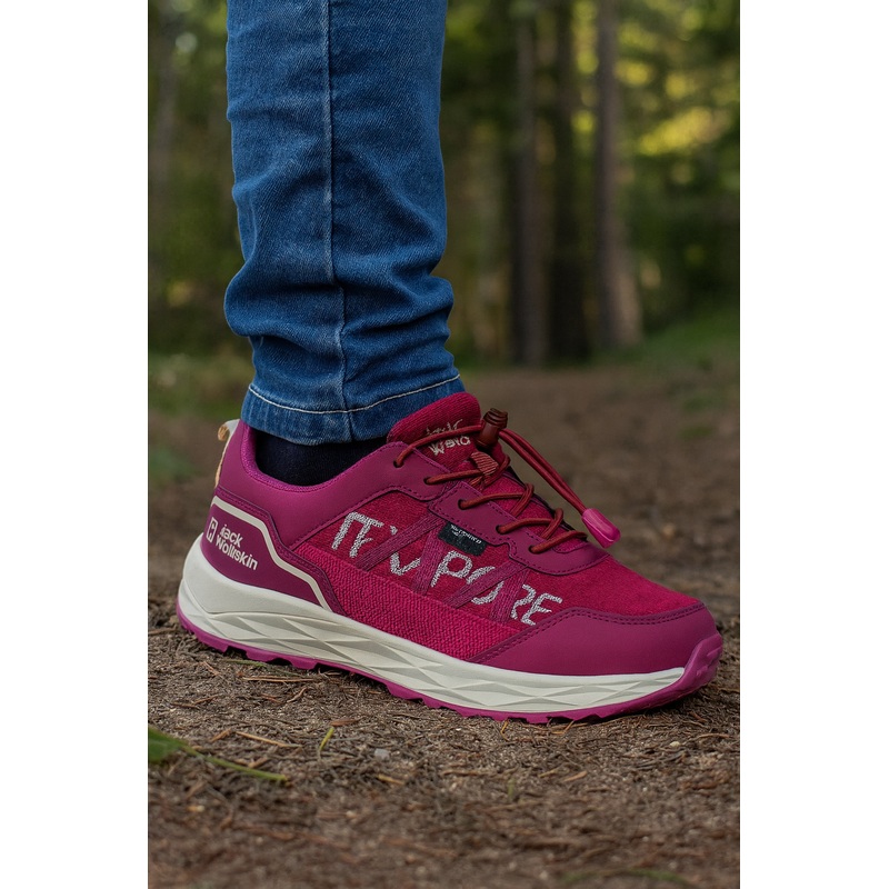 Jack Wolfskin Girl’s Purple Portland 2 Texapore K Sneakers |Jack Wolfskin in Lebanon