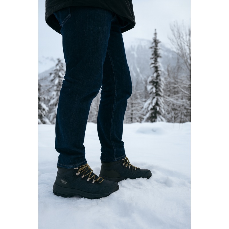 Jack Wolfskin Men’s Black Alta Mira Texapore Mid M Boots |Jack Wolfskin in Lebanon