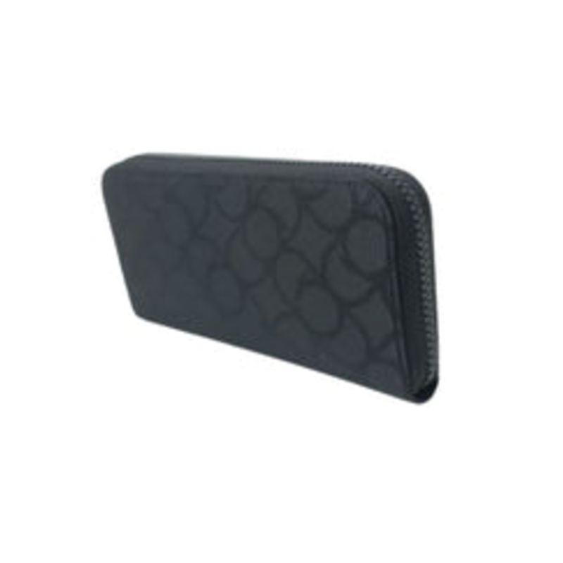 Trussardi Women’s Black Jacqard Zip Around Wallet | Trussardi in Lebanon