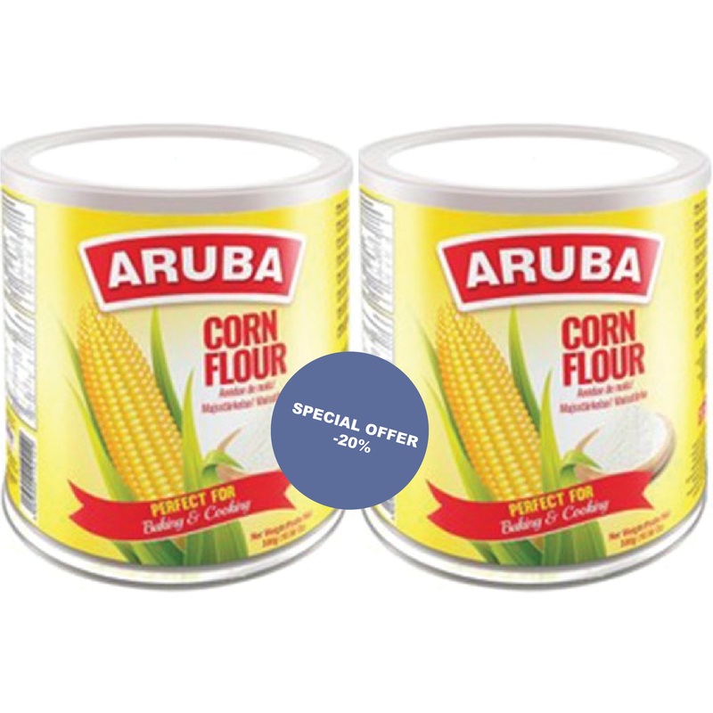Aruba Corn Flour Tin 300g x 2 Pack | Aruba In Lebanon
