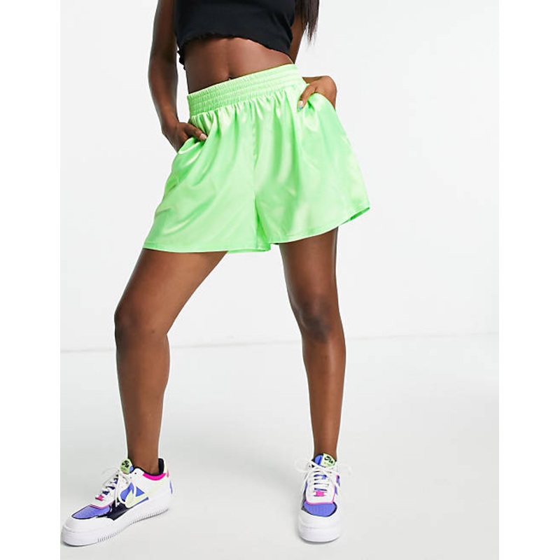 Collusion Women’s Neon Green Short ANF1131