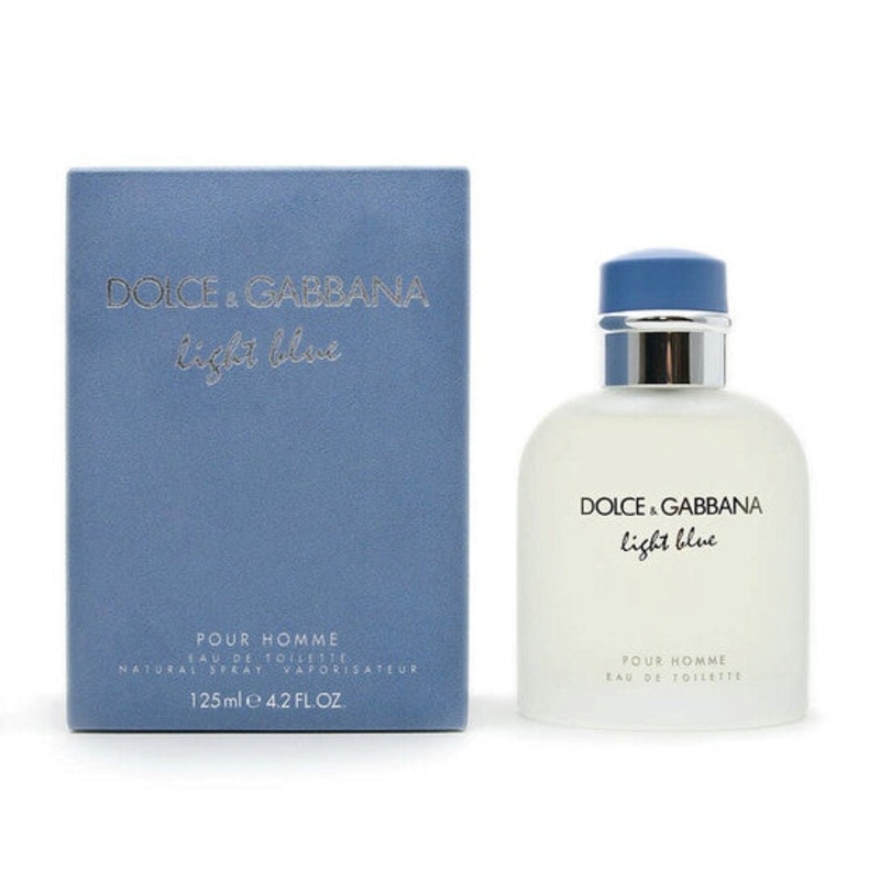 Dolce&Gabbana Men’s Light Blue Pour Homme Eau de Toilette Spray, 4.2 oz.