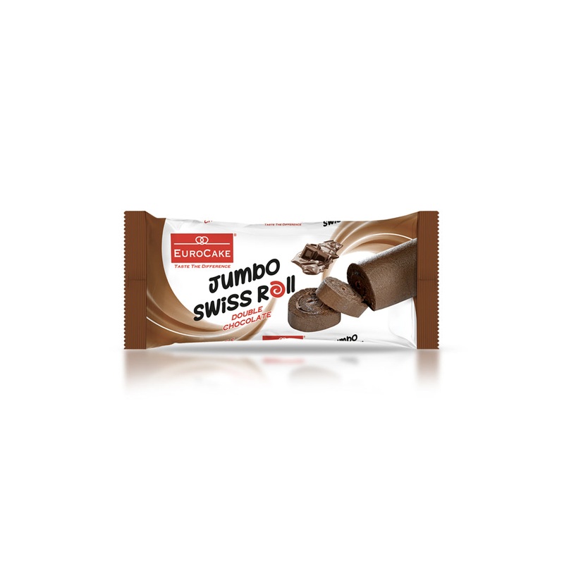 Eurocake Jumbo Swiss Roll Double Chocolate 50g | Eurocake In Lebanon