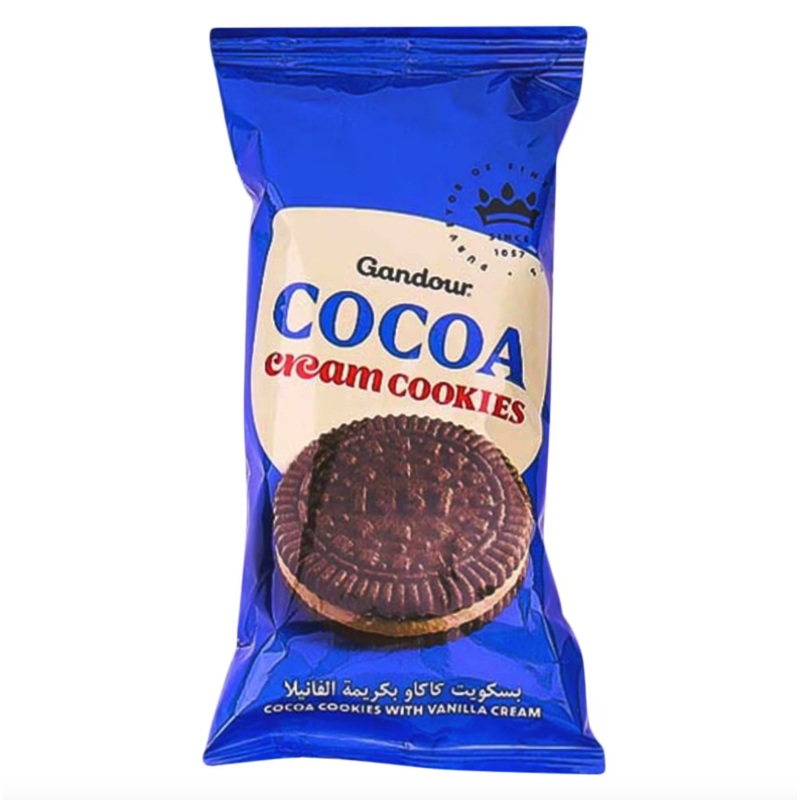 Gandour cocoa Cream Cookies 19g| Gandour In Lebanon