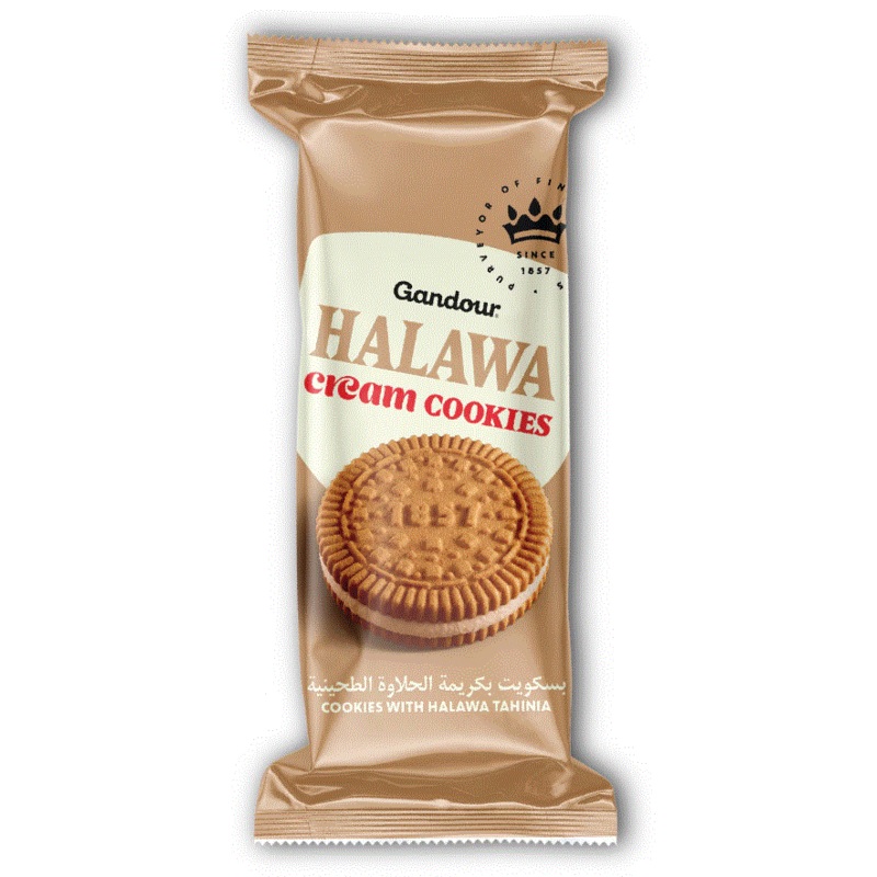 Gandour Halawa Cream Cookies 38g | Gandour In Lebanon