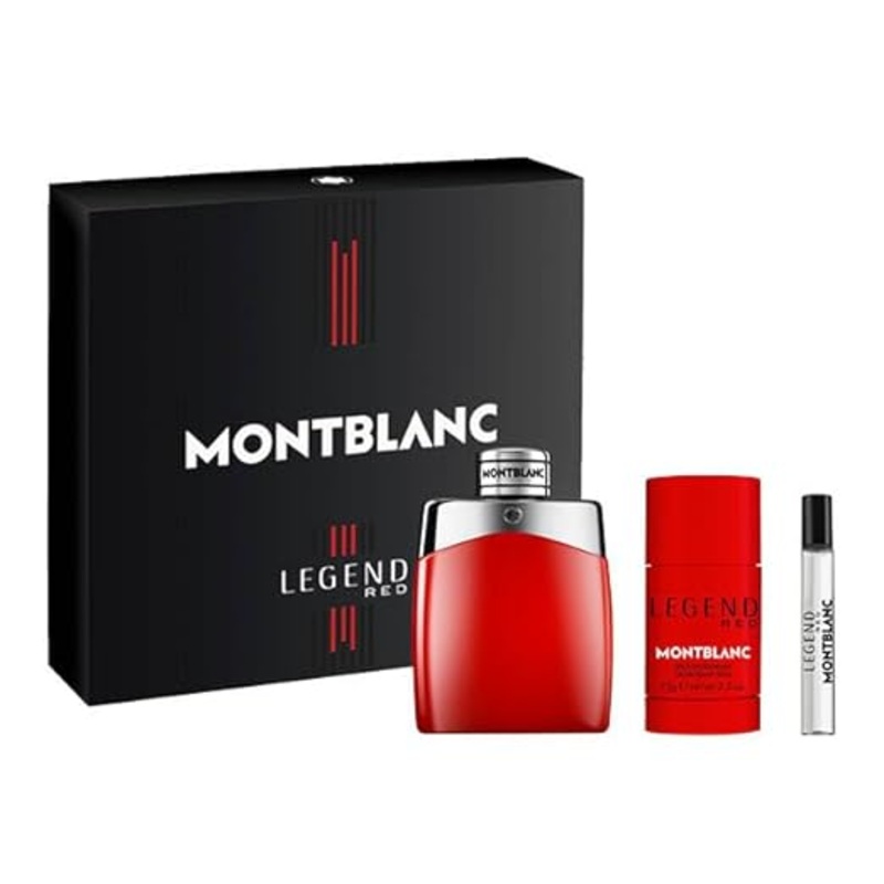 Montblanc Legent Red Men’s 3PCS Gift Set |Montblanc in Lebanon