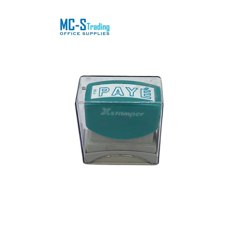 Xstamper Title Stamp AX1119|Cancelled|Copy|Paye