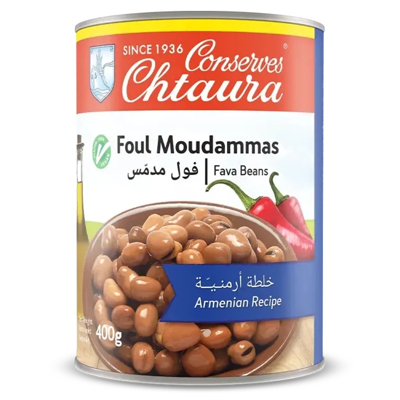 Conserves Chtaura Foul Moudammas Armenian Recipe 400g | Conserves Chtoura In Lebanon