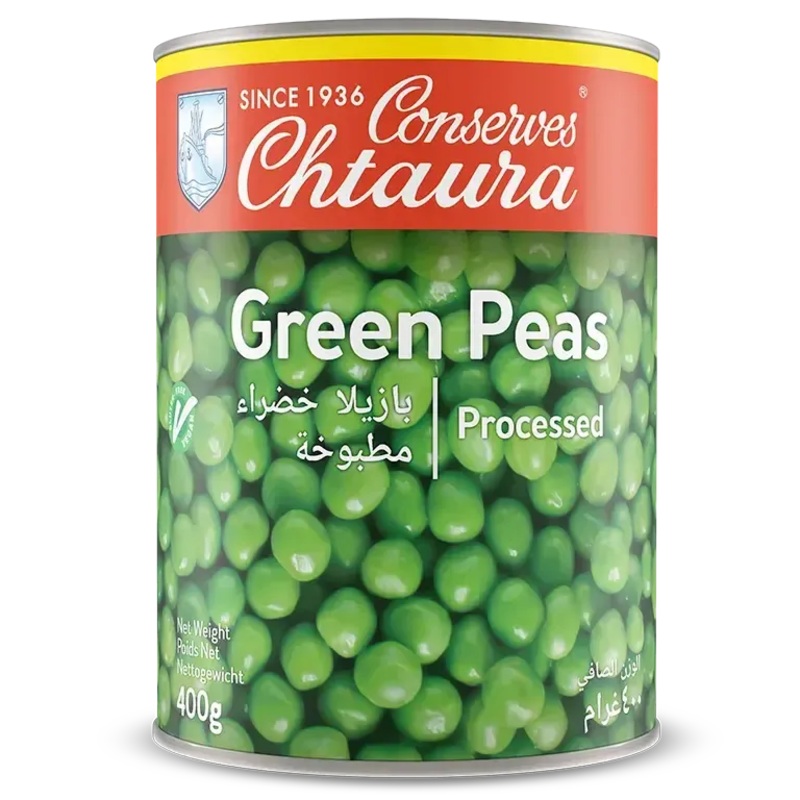 Conserves Chtaura Green Peas 825g | Conserves Chtoura In Lebanon