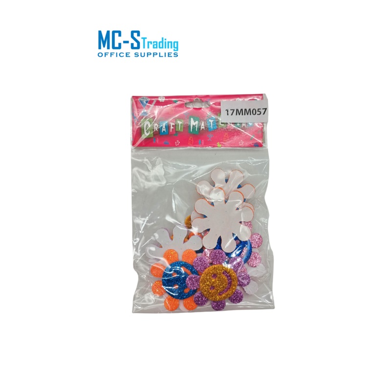 Craft Material Flowers Glittered 17MM057