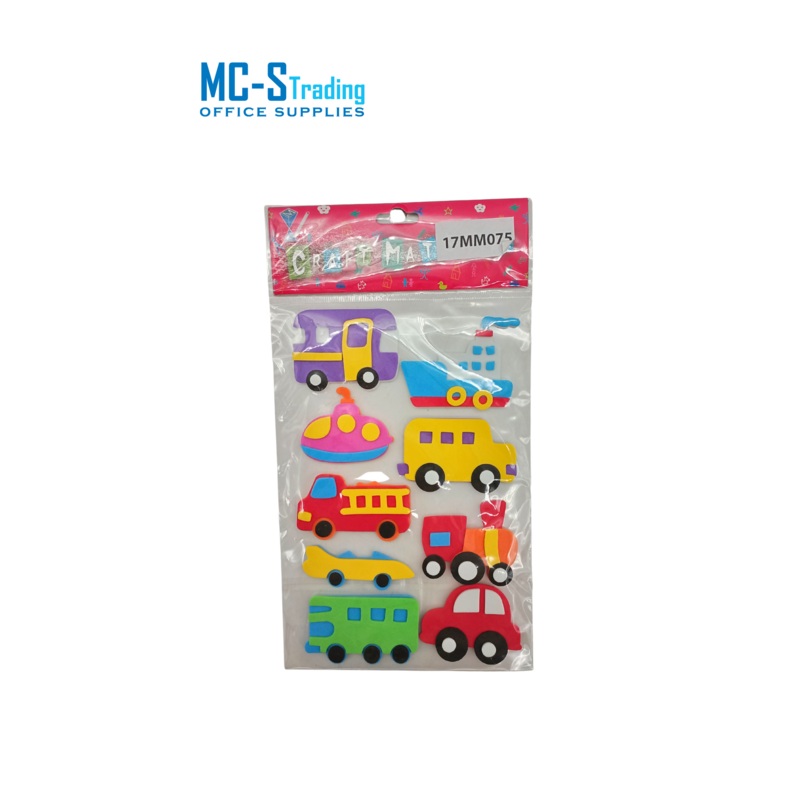 Craft Material Stickers|Pribncess House/17MM074|Smily/17MM070|Animals/17MM071|Love Smily/17MM072|Vegetables/17MM073|Cars/17MM075|Apetito/17MM076