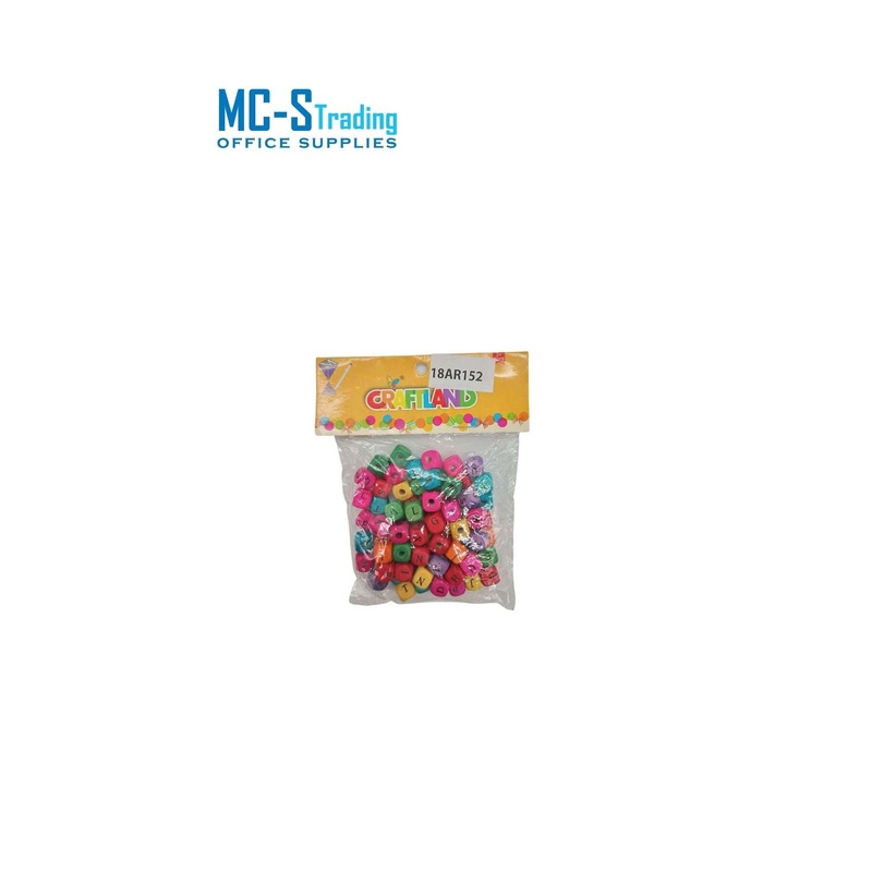 Craft Material Wooden Alphabet Squares 18AR152 1234568186