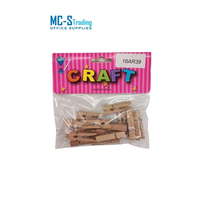 Craft Material Wooden Clip 16AR39